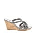 Nina Silver Wedges Size 9 1/2 - photo 1