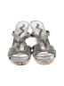 Nina Silver Wedges Size 9 1/2 - photo 2