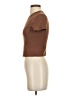 Unbranded Brown Short Sleeve Turtleneck Size S - photo 5