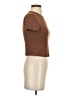 Unbranded Brown Short Sleeve Turtleneck Size S - photo 4