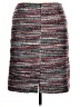 Cato Tweed Burgundy Casual Skirt Size 14 - photo 2