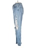 AGOLDE 100% Cotton Hearts Blue Jeans Size 25 waist - photo 5