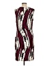 Attention Graphic Burgundy Cocktail Dress Size L - photo 2