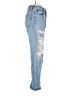 AGOLDE 100% Cotton Hearts Blue Jeans Size 25 waist - photo 4