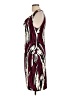 Attention Graphic Burgundy Cocktail Dress Size L - photo 5