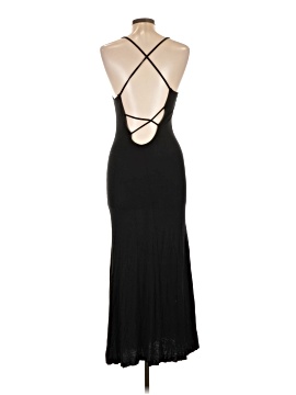 y2k grunge dress Ultimate '90s Princess Grunge Waffle Dress in Black with Lace Mesh Sleeve Detail main image 0