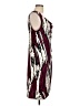 Attention Graphic Burgundy Cocktail Dress Size L - photo 4