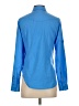 Columbia 100% Polyester Blue Long Sleeve Blouse Size XS - photo 2