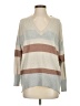 Ann Taylor LOFT Stripes Tan Pullover Sweater Size XS - photo 1