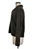 JKLA Animal Print Black Long Sleeve Blouse Size M - photo 5