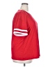 MIHOLL Color Block Red Short Sleeve T-Shirt Size XXL - photo 4
