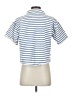 Splendid Blue Short Sleeve Polo Size S - photo 2