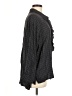 Easel Plaid Black Long Sleeve Blouse Size M - photo 4