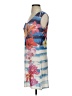 Fantazia Tie-dye Blue Casual Dress Size S - photo 5