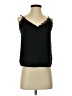 Melrose and Market 100% Polyester Black Sleeveless Blouse Size XS - photo 1
