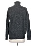 Ichi Solid Gray Turtleneck Sweater Size XS - photo 2
