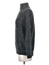 Ichi Solid Gray Turtleneck Sweater Size XS - photo 5