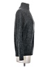 Ichi Solid Gray Turtleneck Sweater Size XS - photo 4
