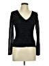 INC International Concepts Black Long Sleeve Top Size M (estimated) - photo 1