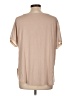 Lola Tan Short Sleeve Blouse Size L - photo 2