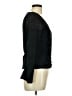 INC International Concepts Black Long Sleeve Top Size M (estimated) - photo 4