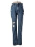 Assorted Brands Hearts Blue Jeans Size 28R Waist - photo 1