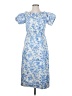 J.Crew 100% Polyester Blue Casual Dress Size 0 - photo 1