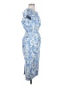 J.Crew 100% Polyester Blue Casual Dress Size 0 - photo 4