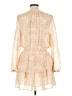Steve Madden 100% Polyester Ivory Yellow Cocktail Dress Size L - photo 2