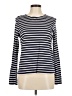 Boden Blue Long Sleeve T-Shirt Size 8 - photo 1