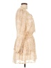 Steve Madden 100% Polyester Ivory Yellow Cocktail Dress Size L - photo 4