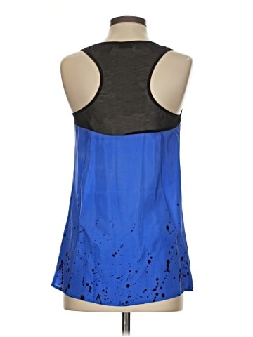 Sparkle & Fade Sleeveless Silk Top (view 2)