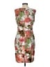 Connected Apparel Tropical Orange Cocktail Dress Size S (estimated) - photo 2