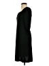 Chadwicks 100% Polyester Solid Black Casual Dress Size 4 (petite) - photo 5