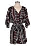 Unbranded Print Black Romper Size M (estimated) - photo 1