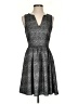GB Metallic Gray Silver Cocktail Dress Size S - photo 1