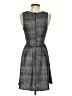 GB Metallic Gray Silver Cocktail Dress Size S - photo 2