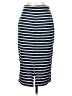 Halogen Stripes Blue Casual Skirt Size XS - photo 2