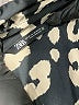 Zara Animal Print Black Long Sleeve Blouse Size XS - photo 7
