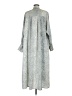 H&M 100% Polyester Silver Casual Dress Size M - photo 2