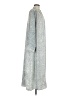 H&M 100% Polyester Silver Casual Dress Size M - photo 4