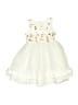 Dorissa 100% Polyester Ivory Dress Size 4 - photo 1