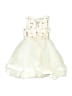 Dorissa 100% Polyester Ivory Dress Size 4 - photo 2