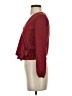TeXTURE & THREAD Madewell Burgundy Long Sleeve Blouse Size XXS - photo 5