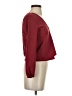 TeXTURE & THREAD Madewell Burgundy Long Sleeve Blouse Size XXS - photo 4