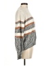 Shein 100% Acrylic Stripes Silver Pullover Sweater Size 6 - photo 4
