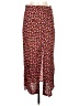 Unbranded Print Red Pink Casual Skirt Size 28 waist (estimated) - photo 1