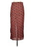 Unbranded Print Red Pink Casual Skirt Size 28 waist (estimated) - photo 2