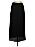HARARI 100% Polyester Solid Black Formal Skirt Size M - photo 2