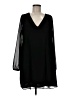 BCBGeneration 100% Polyester Solid Black Cocktail Dress Size M - photo 1
